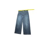 Pilcro The Skipper Jeans 27P Blue High Rise Wide Leg Cropped Front Pockets Photo 3