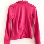 Adidas  Quarter Zip Sweatshirt Pullover Athletic Golf Pullover Bright Pink Photo 2