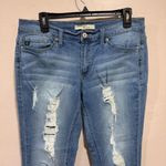KanCan W9/28 KC7072 Distressed Skinny Jeans Blue Size undefined Photo 1
