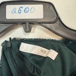 Rachel Parcell  Puff Sleeve Midi Dress green velvet  Size XS Photo 1