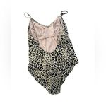 J.Crew snow leopard print one piece size medium Photo 3