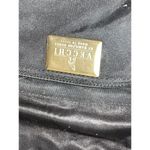 Pre Owned Vintage De Vecchi Hamilton Black Textured Fabric Shoulder Bag Handbag Photo 2