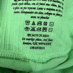 Free People Movement Good Karma Leggings High-Rise Ribbed Green Cropped Yoga M/L Photo 8