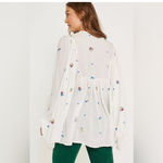 Free People Flowy bohemian balloon sleeve blouse Photo 10