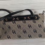 Dooney & Bourke Dooney n Bourke vintage shoulder canvas leather purse black Photo 2