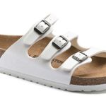 Birkenstock White Three Strap s Photo 0