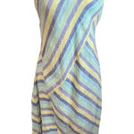 J.JILL 100% linen striped maxi dress Blue Size undefined Photo 0