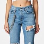 Carmar Denim Taurus Mid Rise Multi Chain Denim Jeans Photo 0