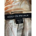 Boston Proper  Size Small Ipanema Orchids Print Linen Blend Tunic Top Tropical Photo 7