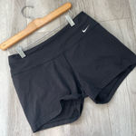 Nike  Dri-Fit Shorts cotton short womens Black (medium) loungewear casual workout Photo 0