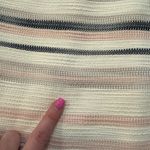 The Loft Women's Multicolor Striped Woven Fringe Hem Mini Skirt Photo 2