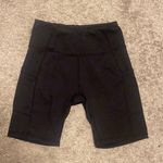 Baleaf Black Mid-Rise Size Small Biker Shorts With Pockets Photo 3