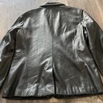 Worthington Vintage Women's Genuine Lambskin Leather Buttoned Jacket Size XL Photo 8