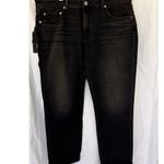 Rag and Bone  Womens Cornelia Dre Low Rise Slim Boyfriend Jeans Black Size 32 Photo 0