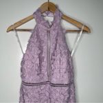 Bardot Revolve Gemma Lace Halter Sheath Dress in Orchid Size 4 XS Photo 9