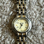 Guess women’s vintage two tone silver/gold bracelet watch one size Photo 0