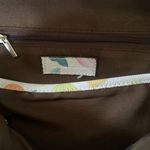 Vibrant Citrus Pattern Women's Faux Leather Backpack from Parfois (Euro brand) Orange Photo 8