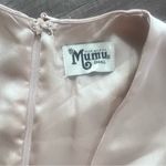 Show Me Your Mumu EUC Rome Twist Gown Dress Size S Champagne Color Photo 4