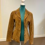 wilson's leather Vintage 2000s Wilson’s Leather Suede Belted Coat |Women’s Small Boho Western Y2K Photo 4