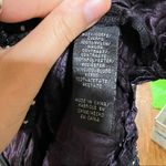 Jill Stuart Jill Black Embroidered Floral Lace sheath Gown 14 Photo 9