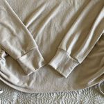 Six/Fifty Women's Pullover Knit Top Cinched Casual Long Sleeve Size Small Beige Tan Photo 7