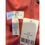 After Six NWT  One Shoulder Spaghetti Strap Velvet Maxi Gown Dress 24 Auburn Moon Photo 8