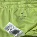Adidas  Capable Greatness Women's 4” Inseam Lime Green Athletic Shorts, Large Photo 4