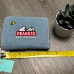 denim snoopy and woodstock wallet Blue Photo 0