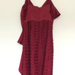 Lucy Paris NWOT Ruffle Red Lace Dress Photo 8