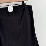 Free People FP BEACH Dress SZ Extra Large Black NWT Cotton Strapless Bra Insert Photo 7