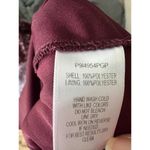 Adyson Parker Parker Mini Dress Womens Size M Burgundy Speckle Smocked Tiered Flowy Photo 4