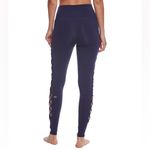 Alo Yoga ALO High Rise Interlace Leggings In Navy Blue Photo 2