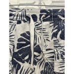 Nautica  Linen Blend Blue Outdoors Casual‎ Comfort Everyday Ladies Shorts Large Photo 2