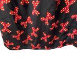 Love moschino  Black Red Bow Print Bow Neck Tie Dress size 12 Photo 5