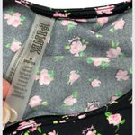 PINK - Victoria's Secret PiNK Victoria’s Secret Black Roses Swim Cover Up Skirt Medium Photo 3