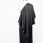 Ralph Lauren Lauren . One Shoulder Cape Overlay Gown. Photo 11