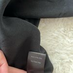 KES Black Assumetrical Full Length Black Dress Silk Size L Photo 5