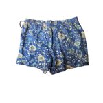 Floral linen skort J Jill linen blend wrap blue ditzy floral skort. Elastic back Size undefined Photo 4