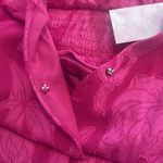 Band of the Free Hot Pink Long Sleeve Tiered Dress NWT Size M Size M Photo 4