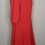 Bar III Bar Ill Coral Off Shoulder Fit & Flare Dress Size 10 Photo 6