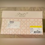 Badgley Mischka  Jewel Sparkle Embellished Champagne Satin Sandal 8.5 Photo 3