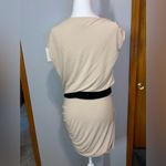 Halston Heritage  side‎ ruched mini dress size M Photo 6
