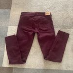 Abercrombie & Fitch Abercombie & Fitch maroon jeans Photo 3
