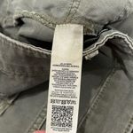 ASOS  Design Slouchy Mom Shorts Olive Green Cotton Denim High Rise Cuffed Size 8 Photo 7