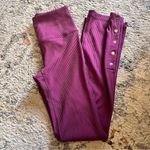 Athleta  Elation Rib Snap Pants Purple NWT‎ Size XS Photo 1