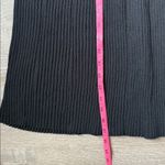 BODEN Ribbed Cut Out Dress Black Keyhole Neck‎ Long Sleeve Fitted 6 Photo 12