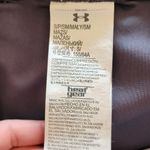 Under Armour Carbon Heather Metallic Silver Heat Gear Leggings Size Small Photo 5