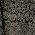Harold's Charcoal Crochet Skirt Black Size M Photo 3