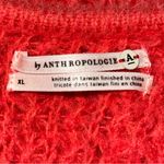 Anthropologie  Women’s Size XL Pink Fluffy Ruffled Boatneck Sweater Photo 5