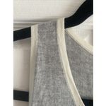 James Perse  4 Womens Large Gray Organic Cotton Cashmere Blend Clean Girl Top Photo 3